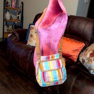 Fossil Fabric Crossbody